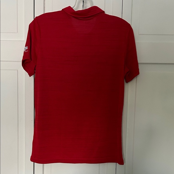 Fila Classic Red Polo Shirt - Picture 6 of 8